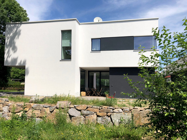 Einfamilienh&auml;user contemporaneo-facciata