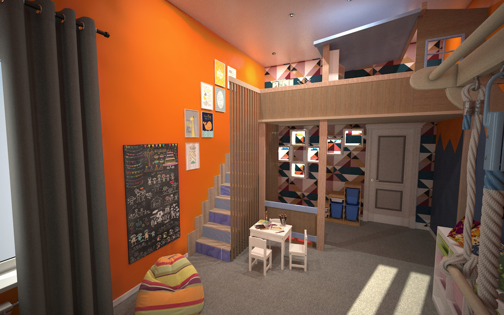 Игровая для трех детей