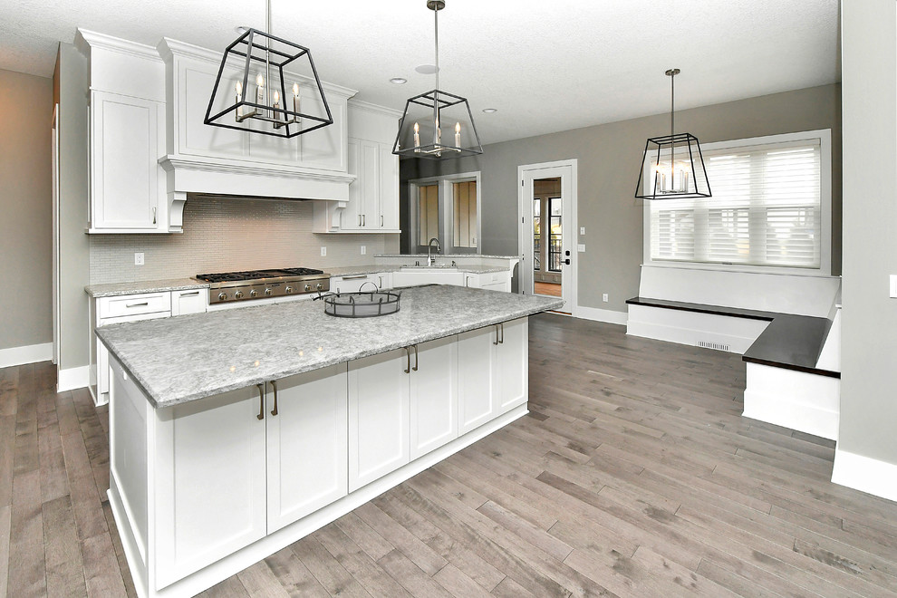 Inspiration for a transitional home design remodel in Minneapolis