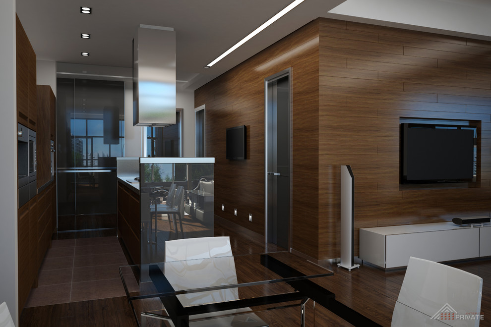 Дизайн-проект частной квартиры в г. Москва. ЖК "Город Яхт"