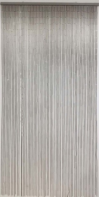 Evideco Bamboo Sticks Beaded Curtain Doorway 65 Strings 78 8 X35