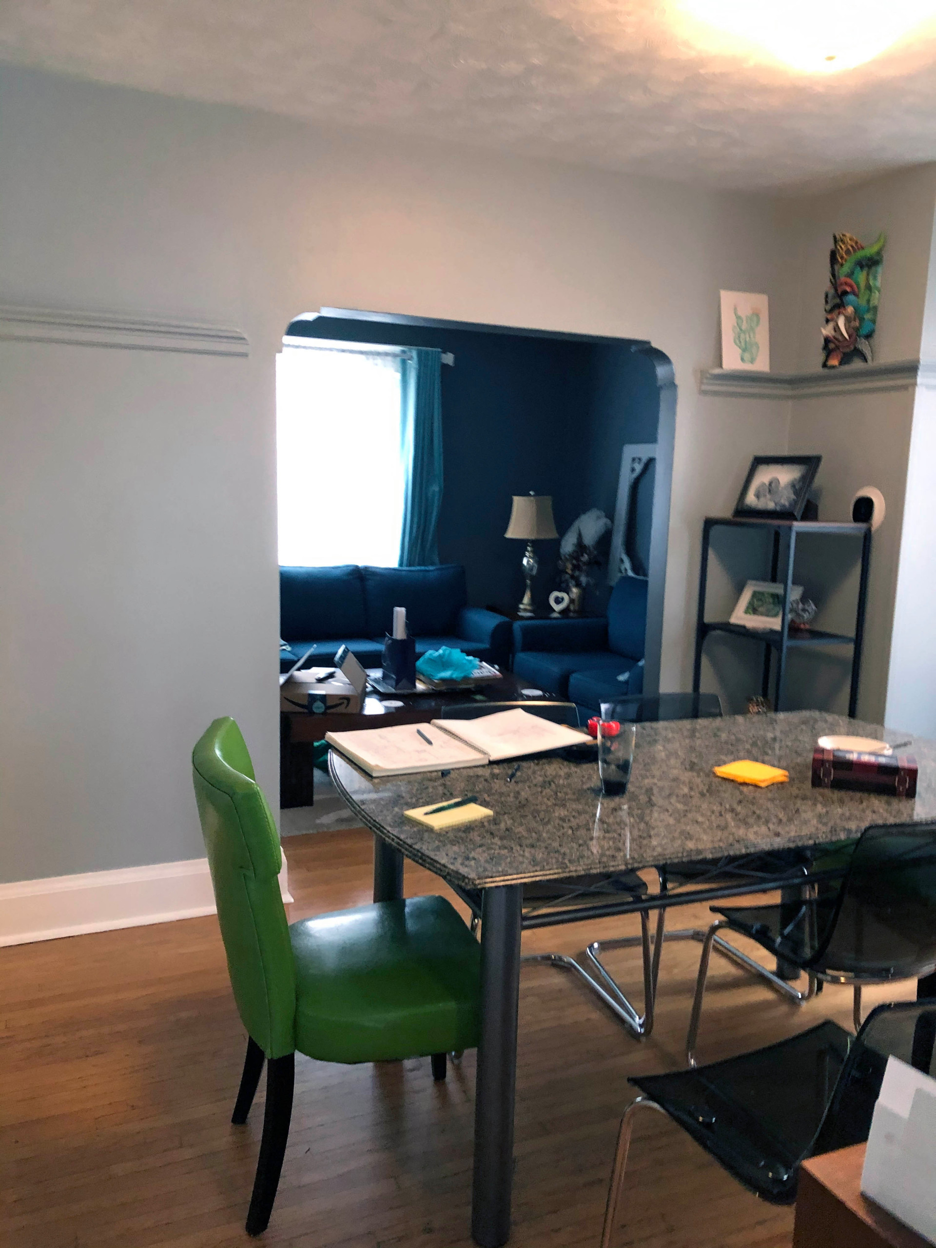 Original living dining spaces