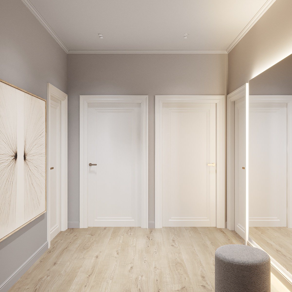 Проект квартиры 109 кв.м для семьи из г. Кемерово