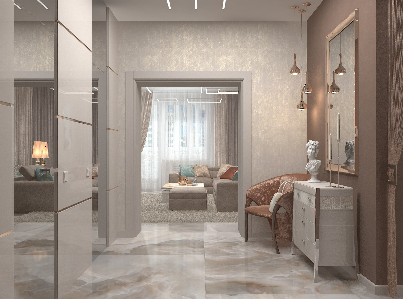 проект квартиры на ул. Пушкина, г.Ростов-на-Дону