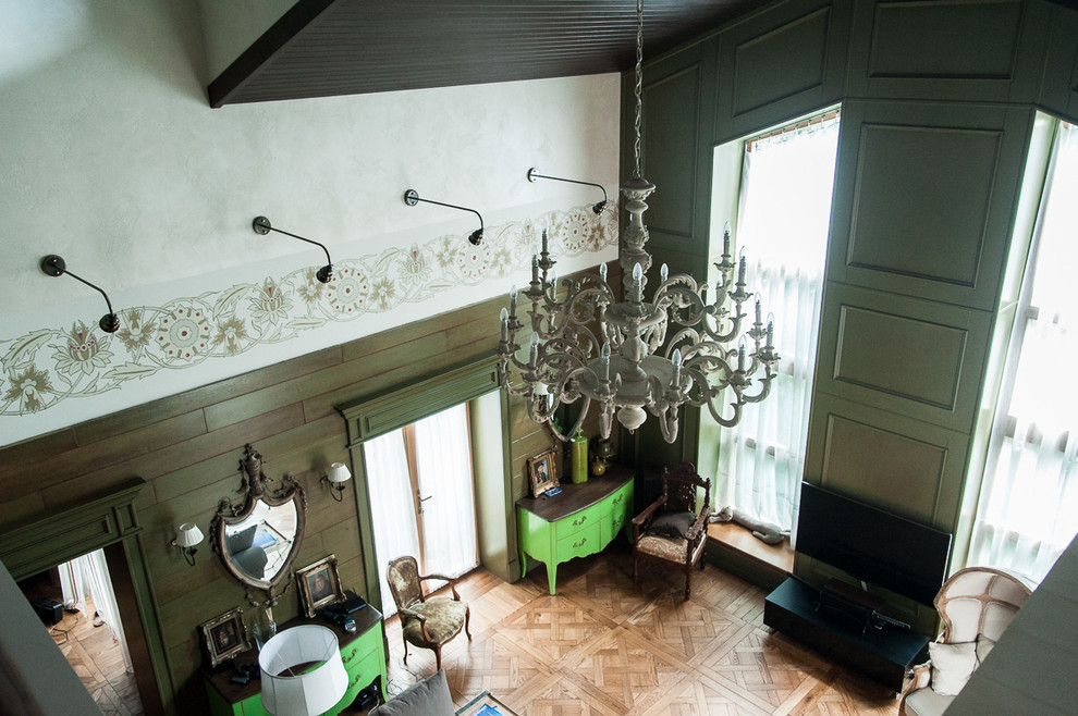 Дом с камином