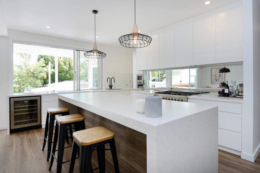 Inspiration for a contemporary kitchen in Sydney.