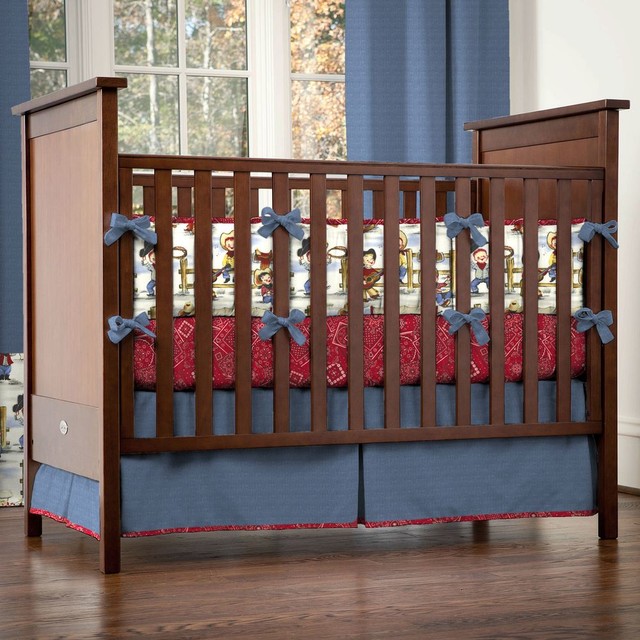 Little Cowpokes Crib Bedding - Traditional - Kids ...