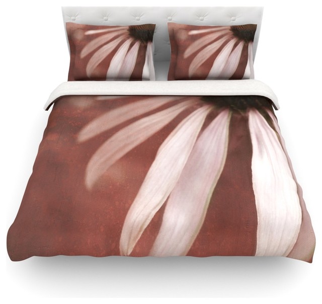 Iris Lehnhardt Copper And Pale Pink Brown Flower Duvet Cover Iris Lehnhardt Copper And Pale Pink Brown Flower Duvet Cover Cotton Queen