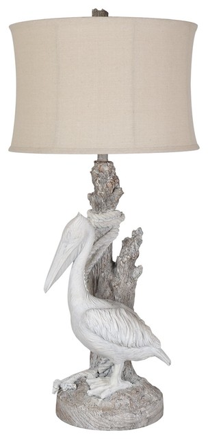 Pelican Coastal Table Lamp, 38.5"