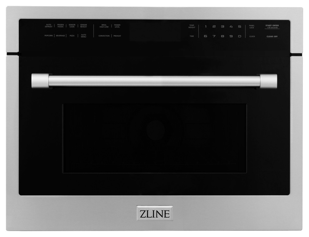 ZLINE 24, MWO/Microwave Oven, Stainless Steel With Traditional Handle