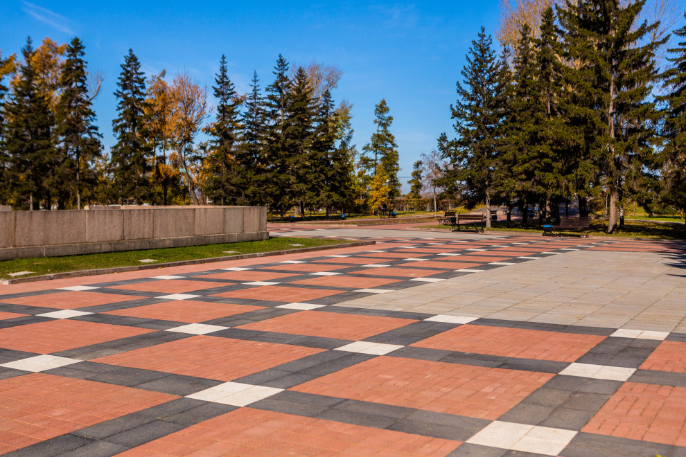 Мемориальный парк Вечный огонь в Иркутске