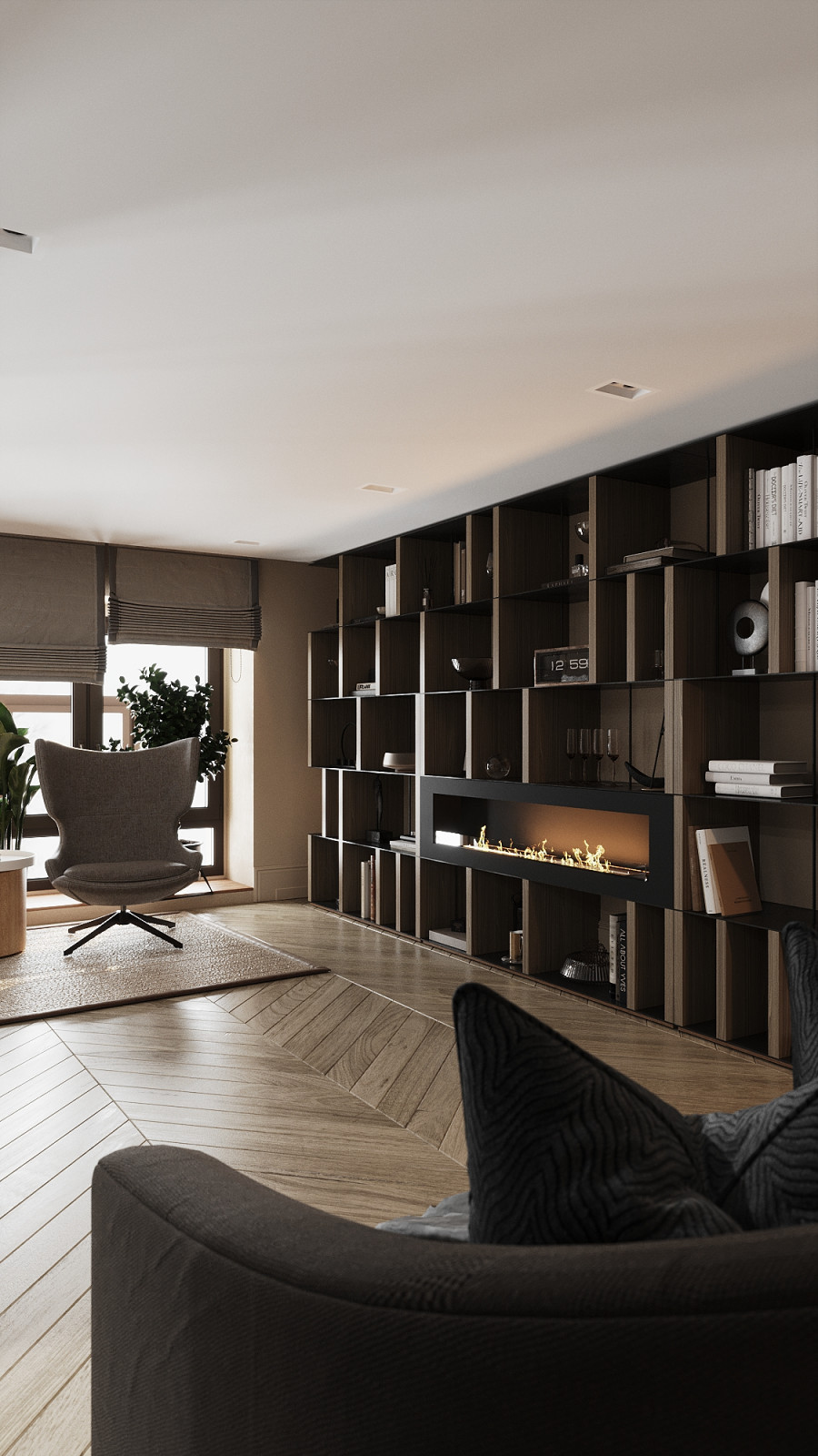 Двухуровневая квартира в жк Онега