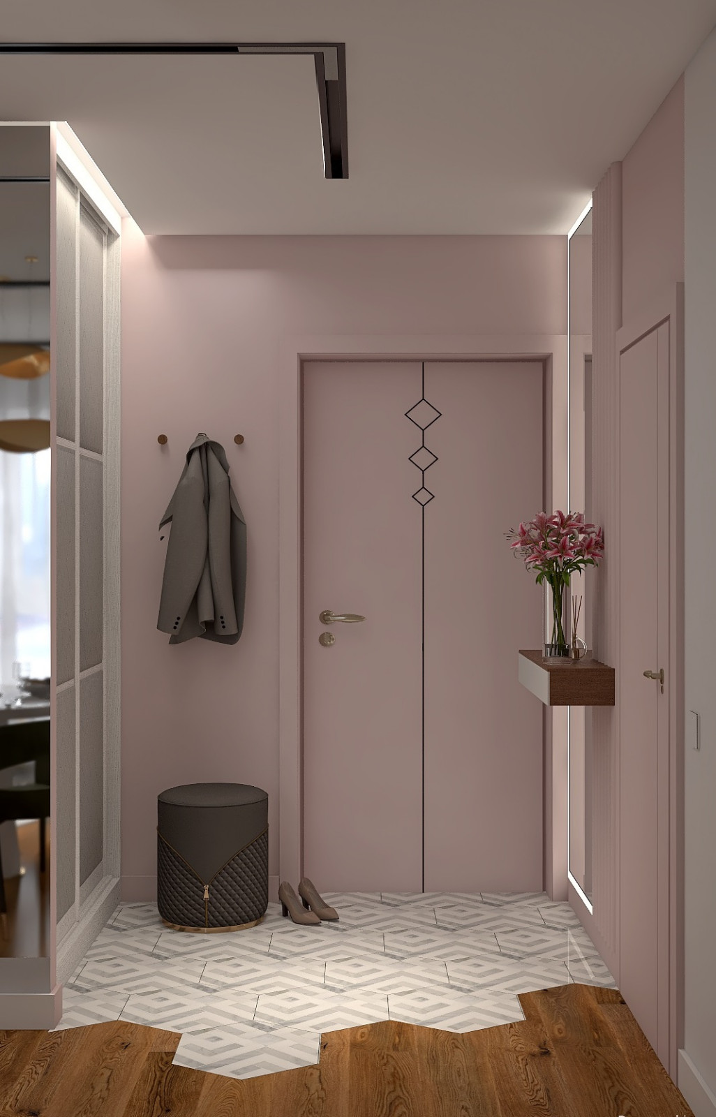 Дизайн-проект квартиры 40 кв.м.