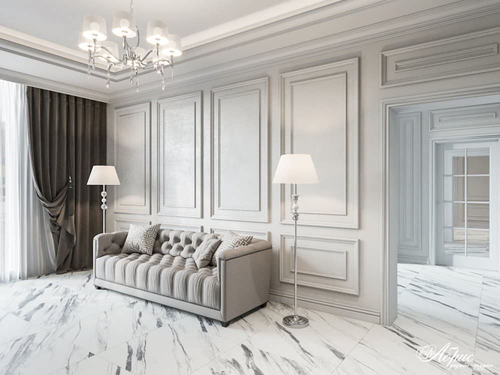 Дизайн интерьера двухкомнатной квартиры (ул.Чернышевского)