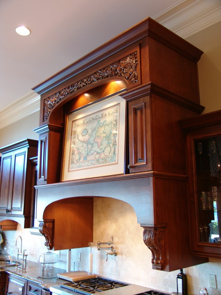 This is an example of a mediterranean kitchen in Tampa.