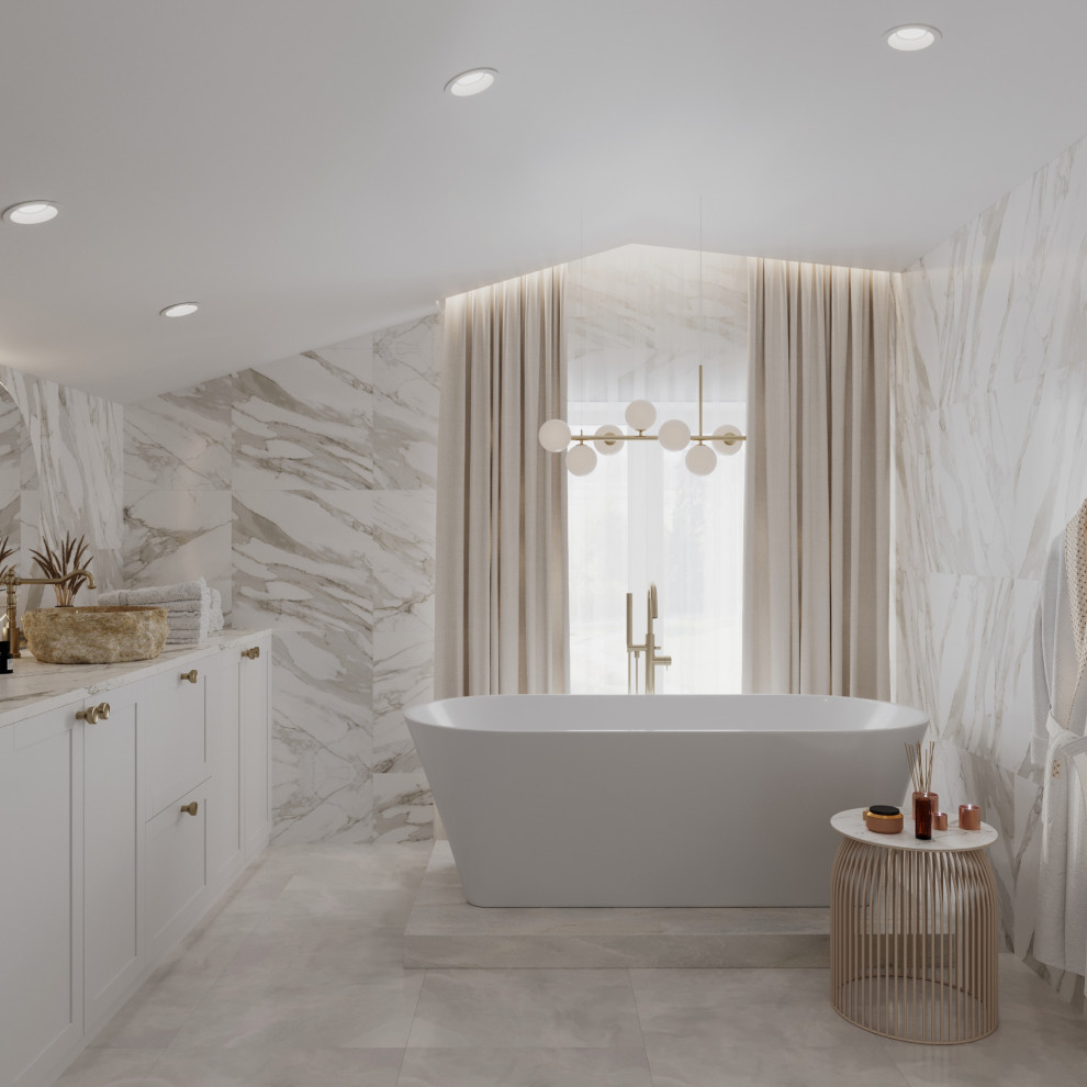 Ванная в частном доме г. Калуга