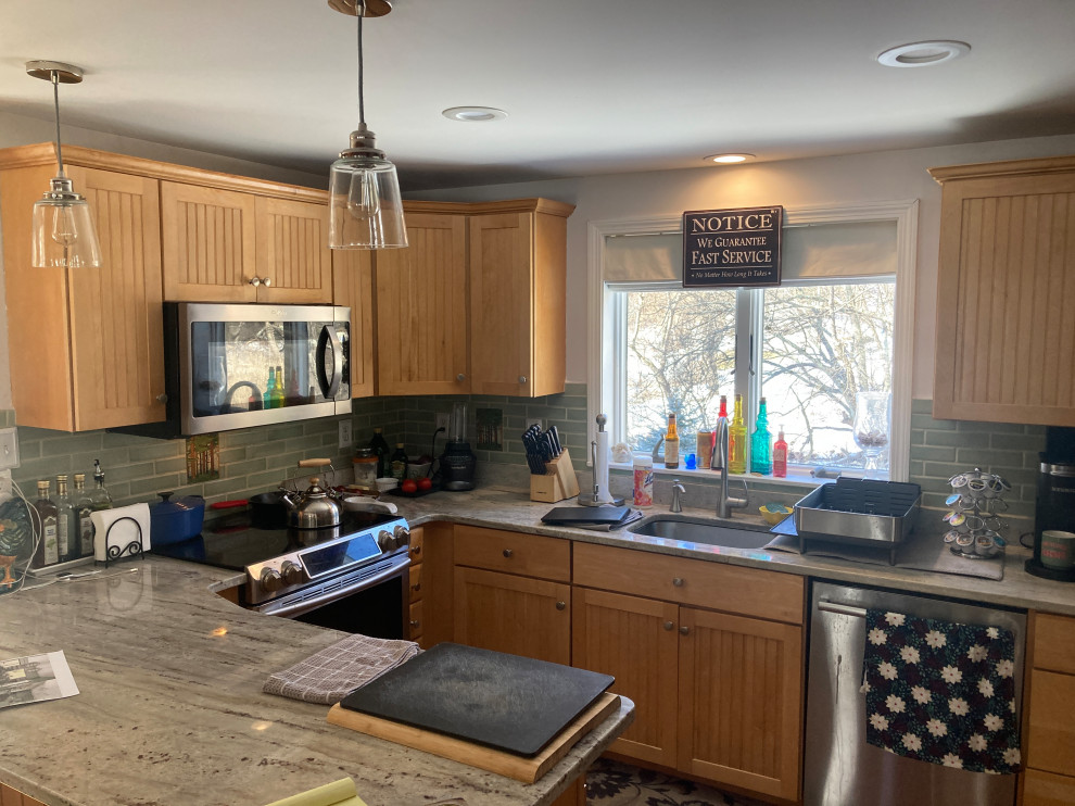 6436 - Smokey Blue Kitchen