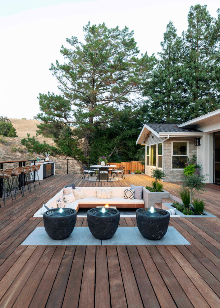 Whole Home California modern transitional - Deck - San Francisco - by ...