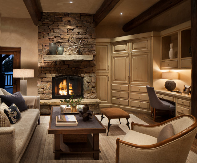 Mountain Home Remodel rustic-bedroom