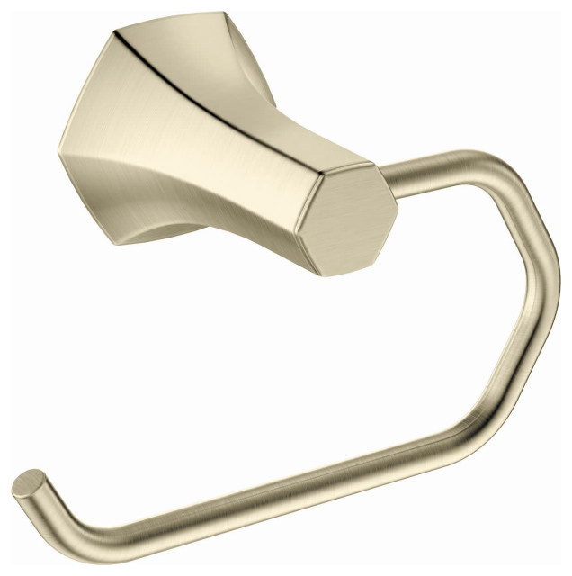 Hansgrohe 04837 Locarno Wall Mounted Euro Toilet Paper Holder - Brushed Nickel