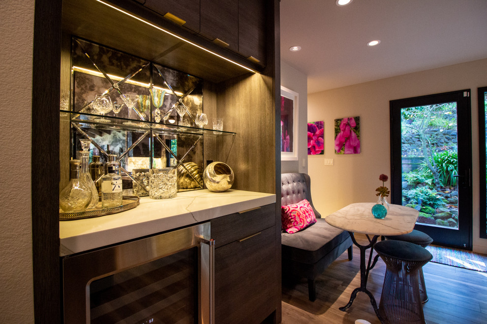 Contemporary Treehouse Kitchen