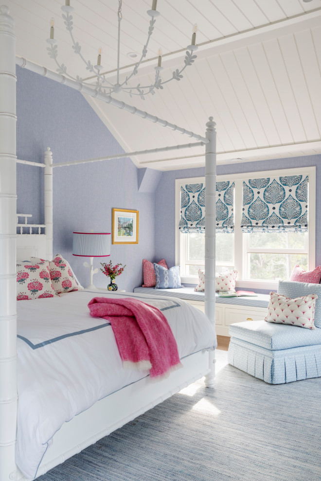 Kids' room - coastal kids' room idea in Providence