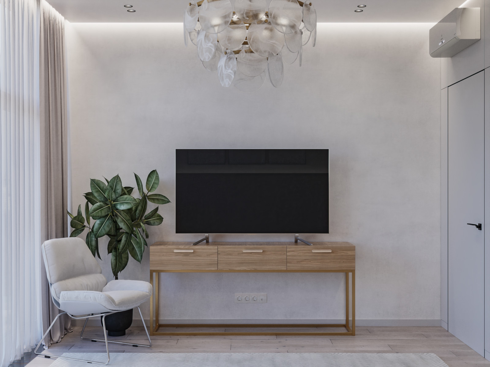 Двухкомнатная квартира в ЖК "Кутузовский Лайф"