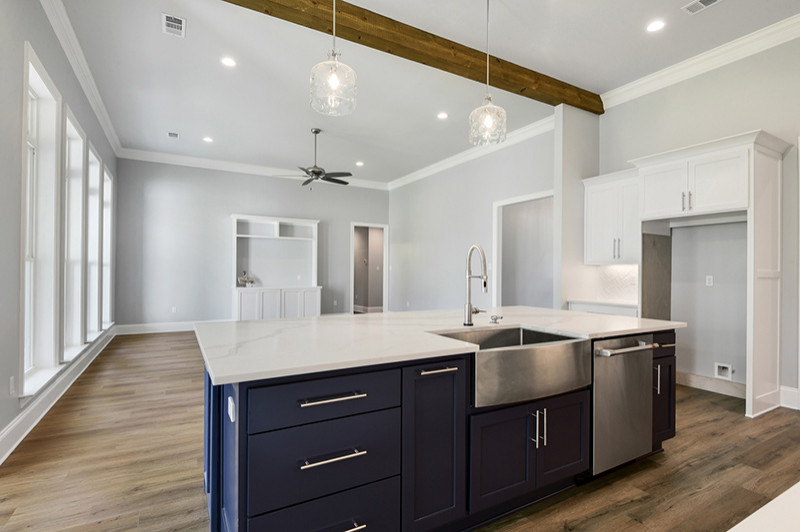 4 Tchefuncta Club Estates トラディショナル キッチン ニューオリンズ Ron Lee Homes Houzz (ハウズ)
