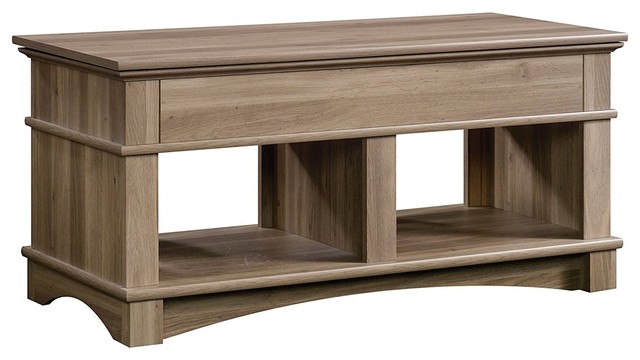 Traditional Lift Up Coffee Table Solid Oak Wood With Lower Open Shelves Traditional Lift Up Coffee Table Solid Oak Wood With Lower Open Shelves