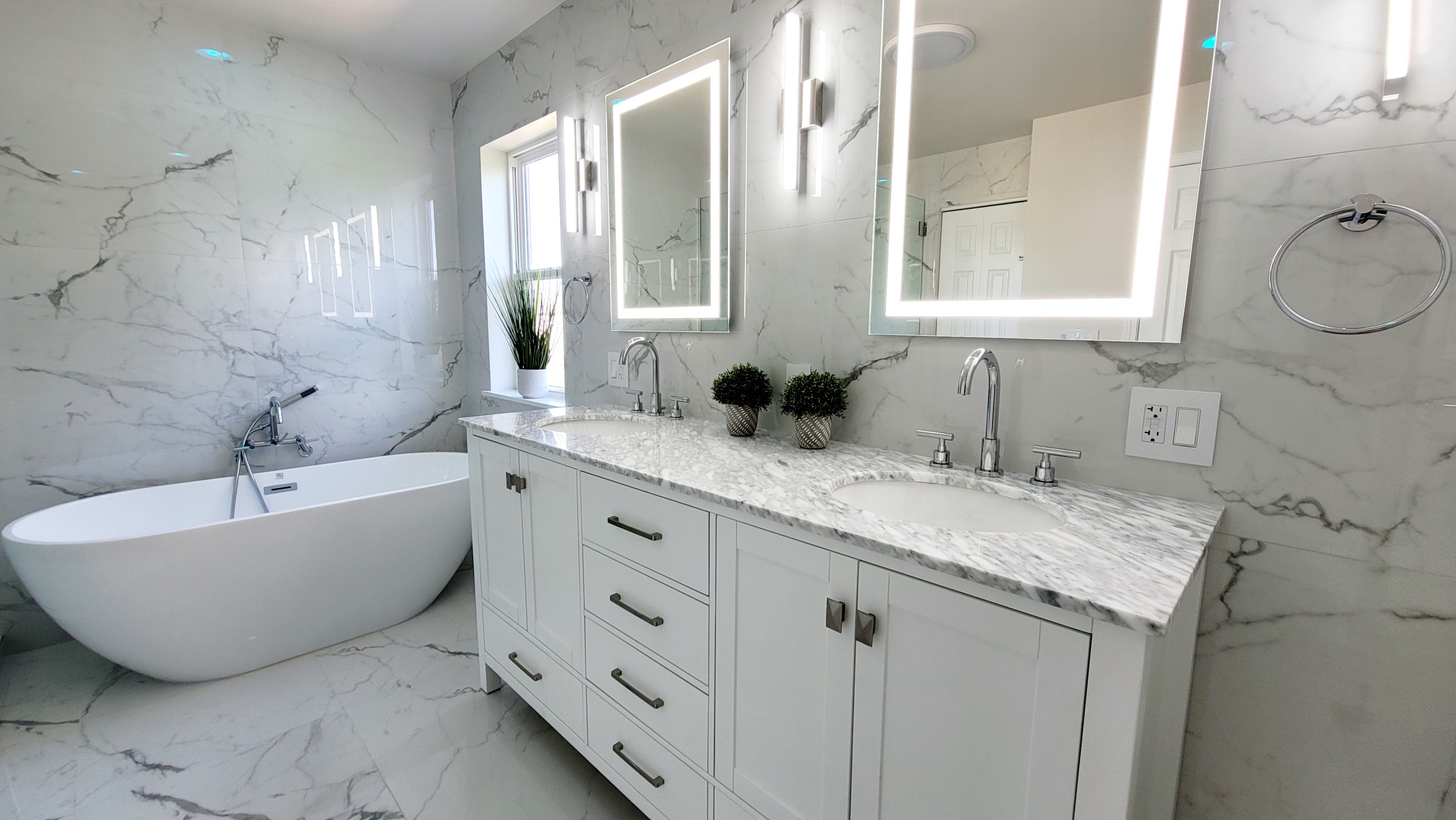 Modern Main Bathroom amazing transformation