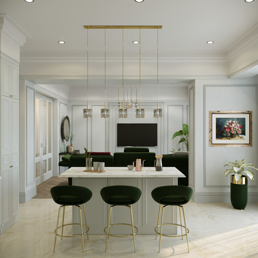 Гостиная кухня