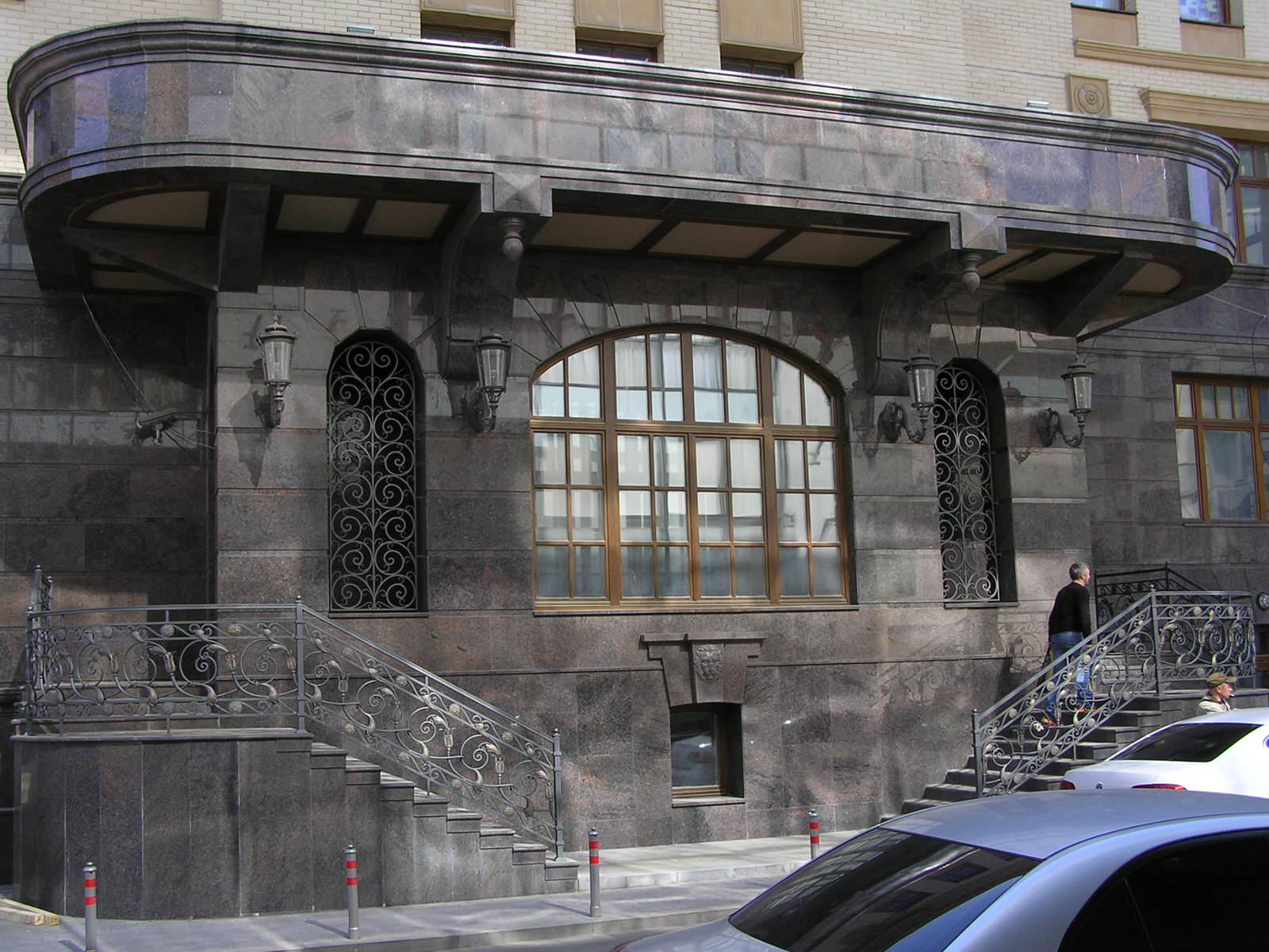 Фасад ЖК "Остоженка Парк Палас"