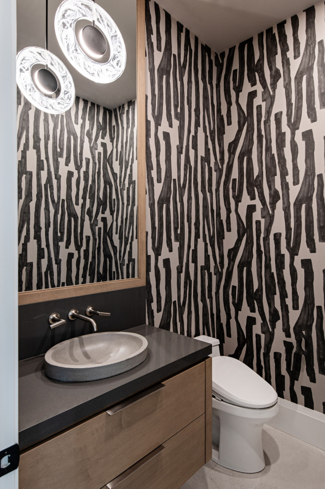 Modern Retreat - Transitional - Powder Room - Toronto - by Parkyn ...