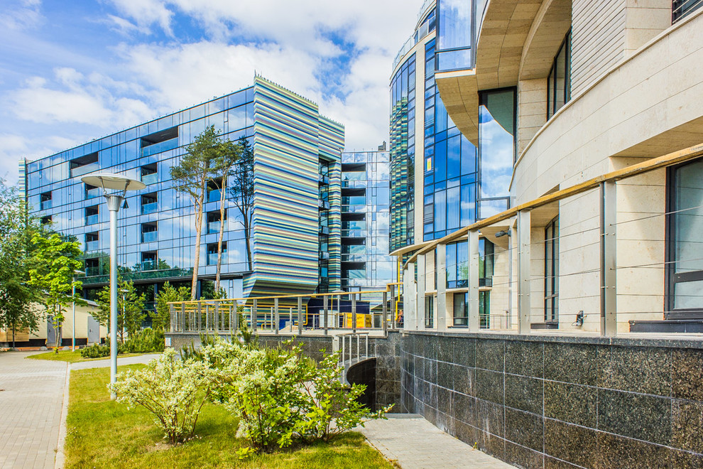 Фасады и прилегающие территории