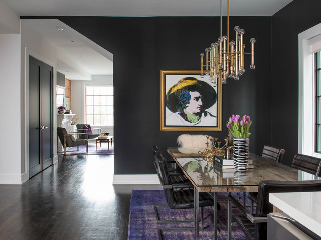 Toronto Victorian Conversion contemporaneo-comedor