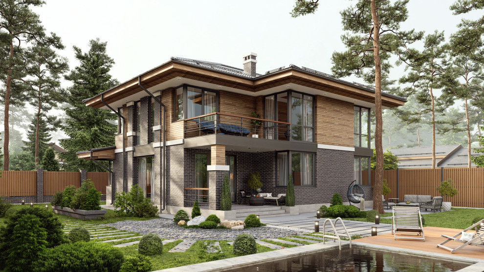 Аккуратный 2-х этажный частный дом в Ростове-на-Дону