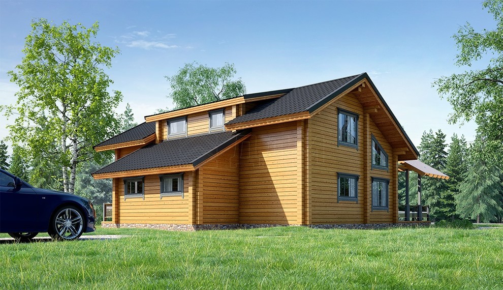 Дом из клееного бруса "Сказка"