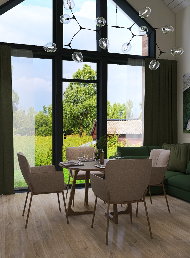 Г. САРАТОВ, 59 КВ.М.ЗАГОРОДНЫЙ ДОМ В СТИЛЕ БАРНХАУС