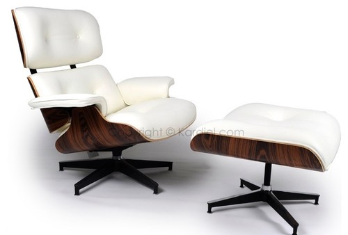 will eames lounge chair and ottoman work here
