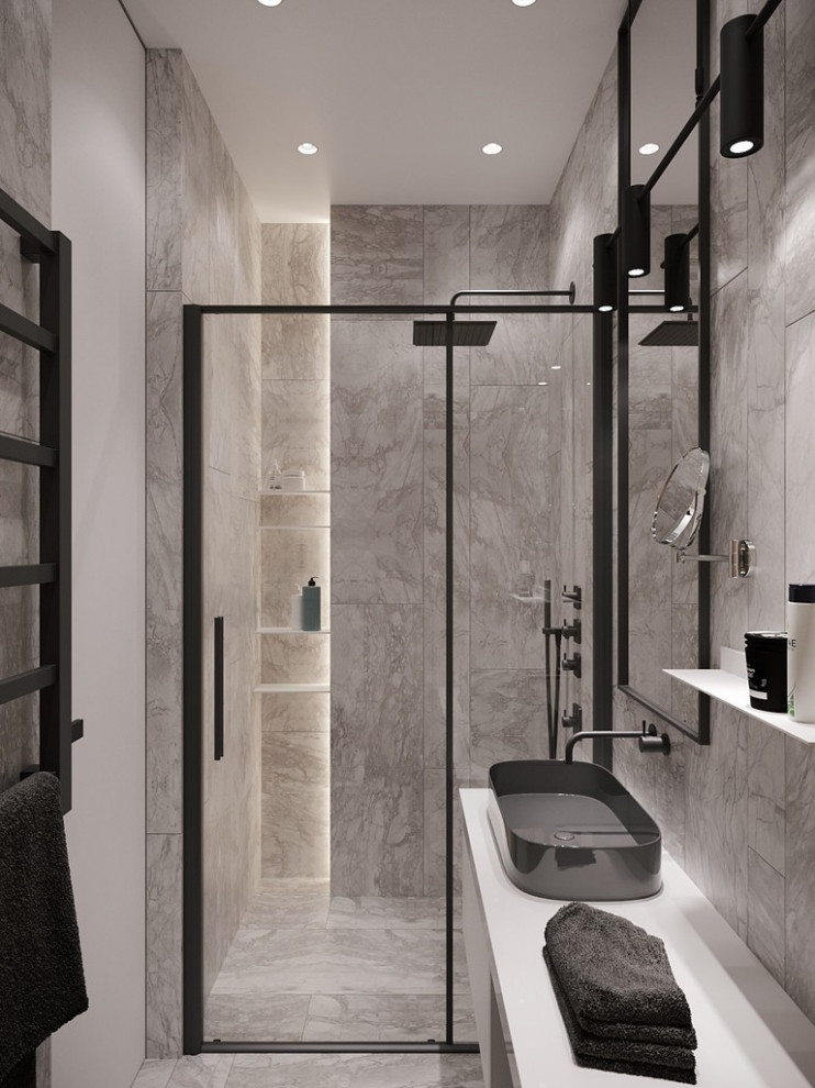 Квартира в современном стиле, ЖК «Duderhof Club», 146 кв.м.