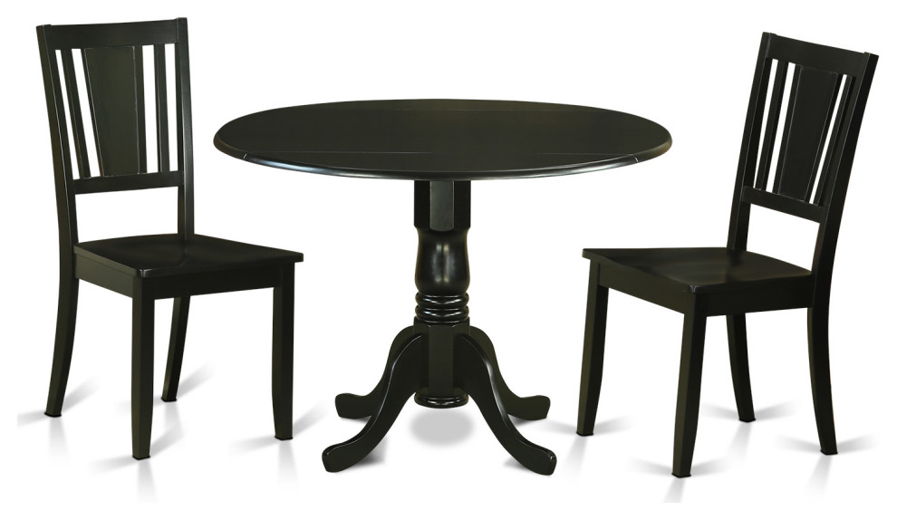 3 Pctable And Chairs Set Dining Table And 2 Dining Chairs