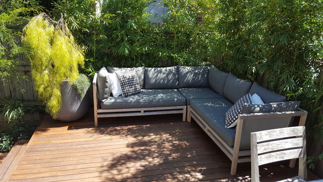 Gladesville Courtyard contemporary-deck