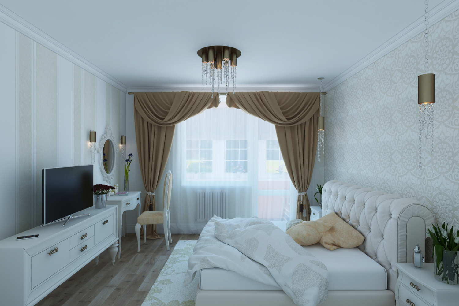 Квартира 56 кв.м. Москва, Южная.