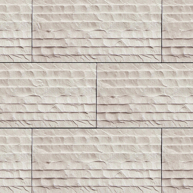Coronado Chiseled Limestone Tile - Color: Cream - Stone Veneer Tile
