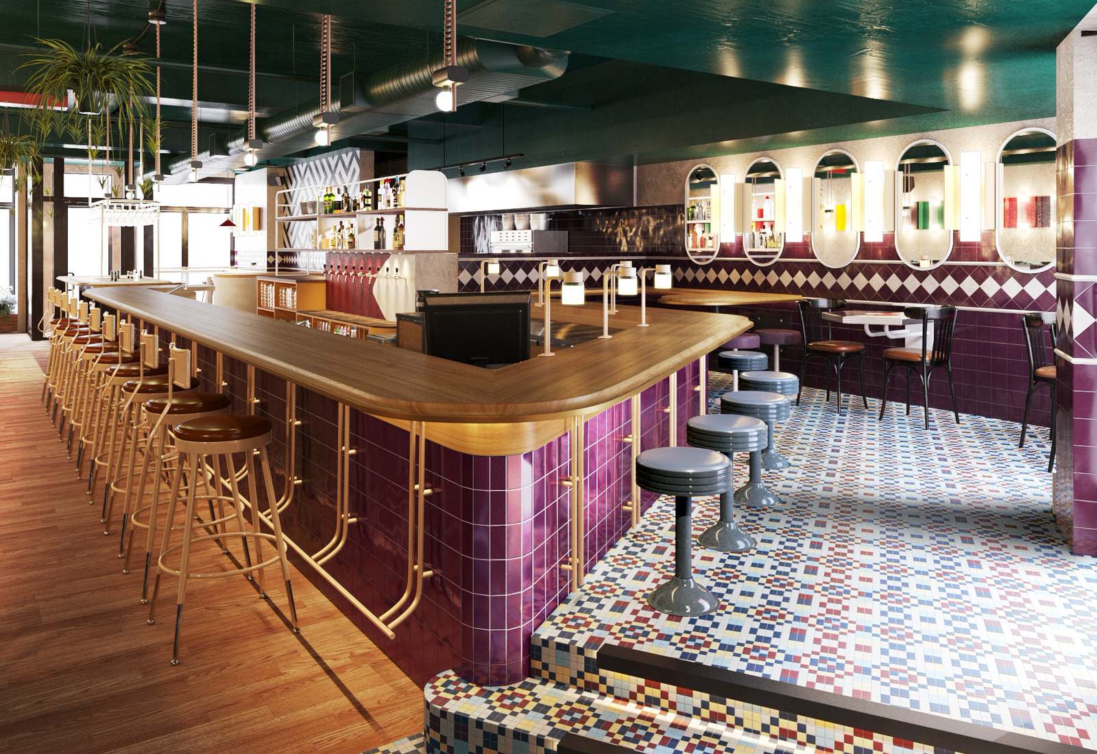 Визуализация винного бара VinVinVin