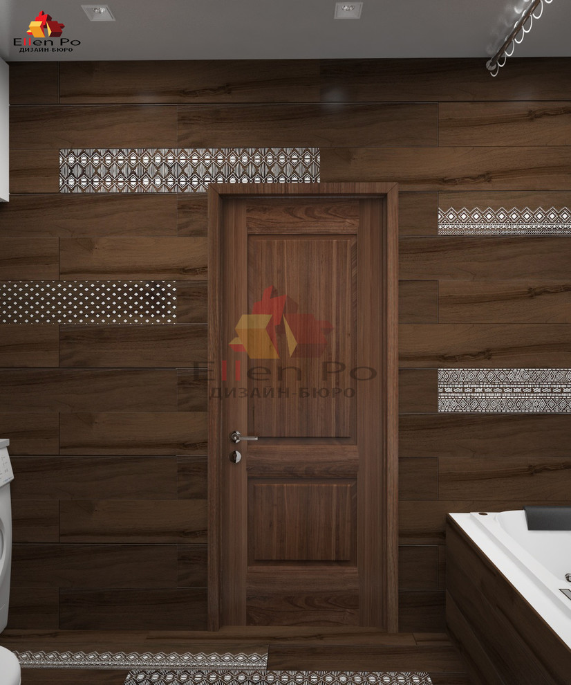 Дизайн трех-комнатной квартиры с элементами лофт и восточной культуры.