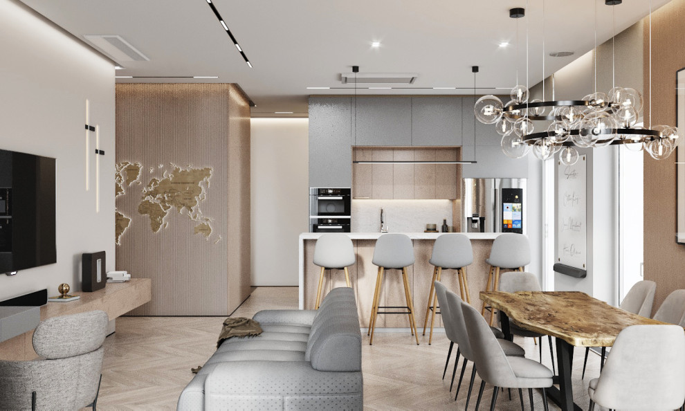 Дизайн-проект квартиры в ЖК Резиденция Композиторов