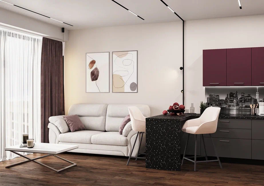 Ремонт квартиры для женщины в современном стиле