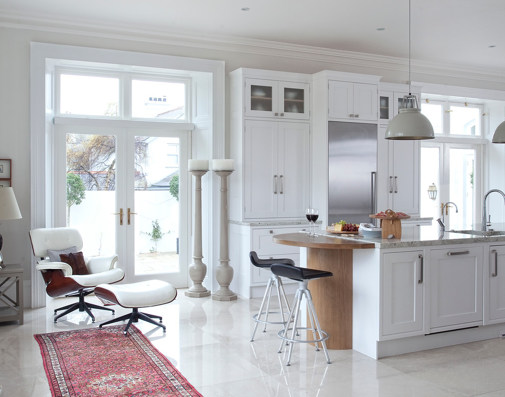 Traditional kitchen in Belfast.