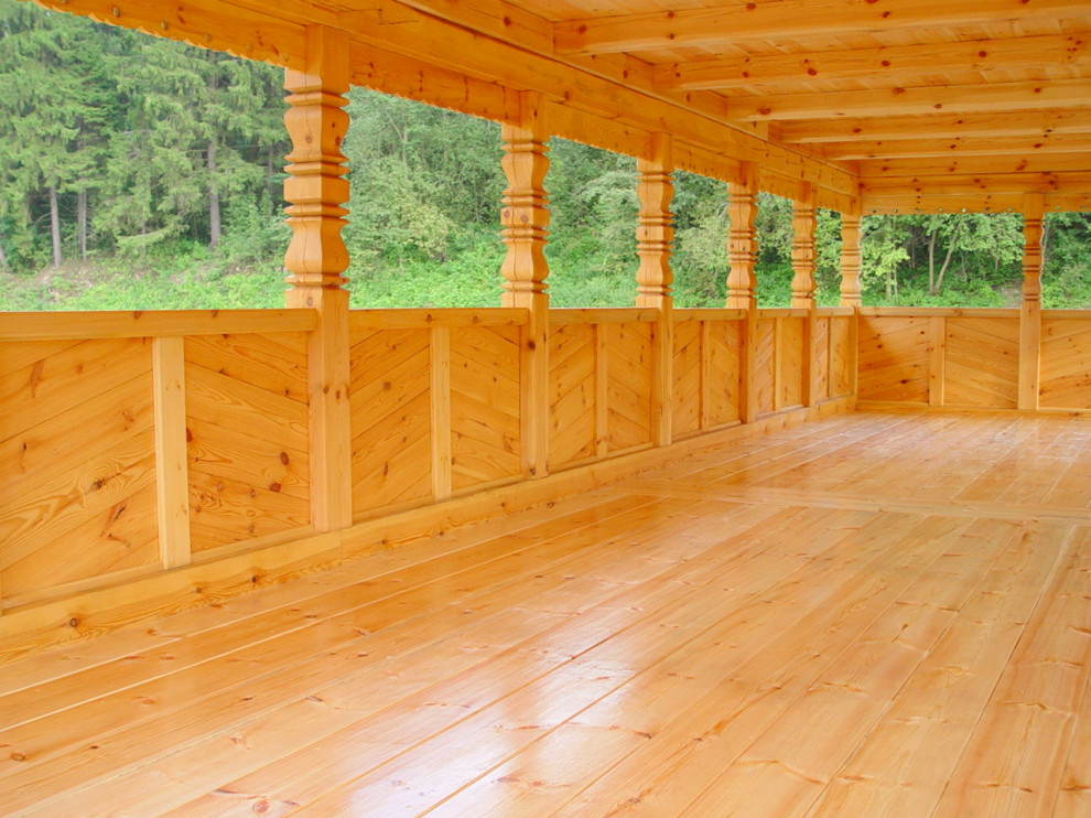 Деревянный домик